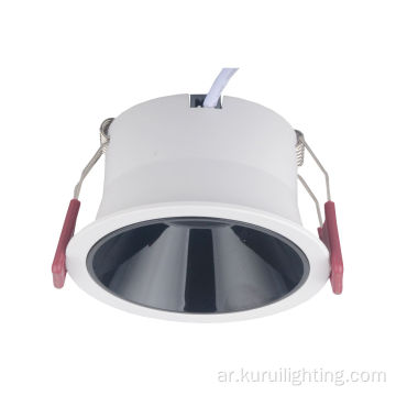 9W COB TILL COB REANTED ANTI-GLARE LED LED ROMED